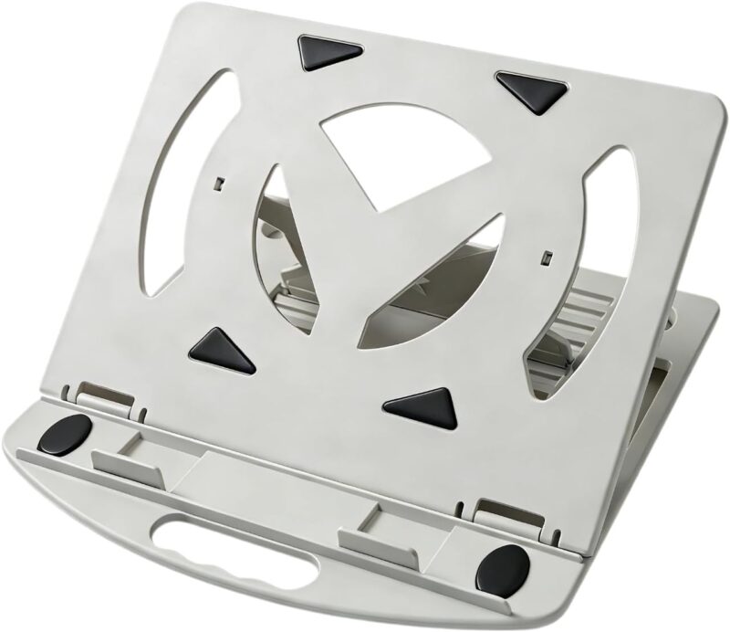 Ergonomic Laptop Stand, 7 Angles, 360° Rotating